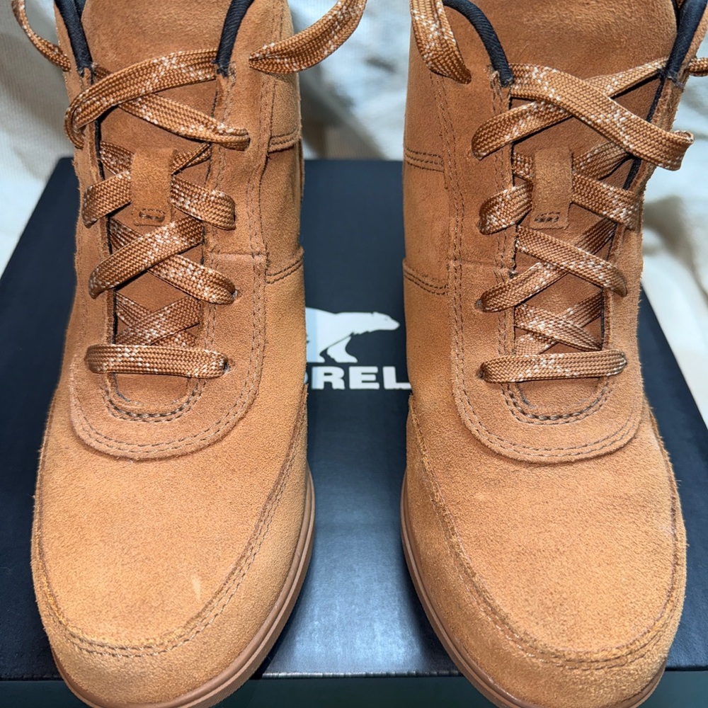 SOREL Evie II Sport Lace Boots 🤎 Women’s 6.5